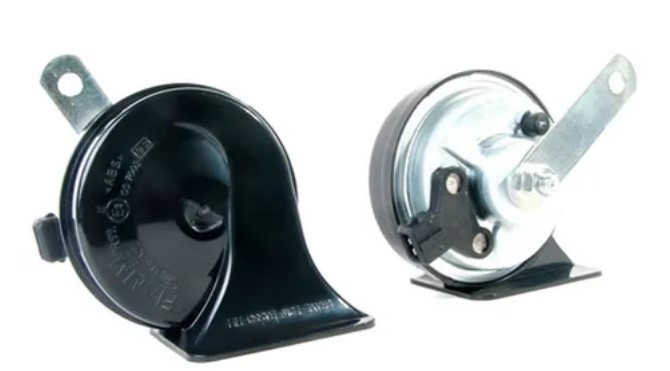 BUZINA CARACOL LINHA VW GOL/SAVEIRO G6 12V CONCECTOR COM 2 TERMINAIS LARGO INDIVIDUAL - FIAMM - KBC 9L AD 12V